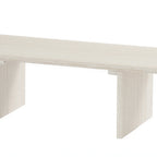 Thumbnail image #2 for Cal-Mil Vista 28600-6-141 Rectangular HDPE Buffet Riser, 20" x 8.5" x 6"H, Coastal