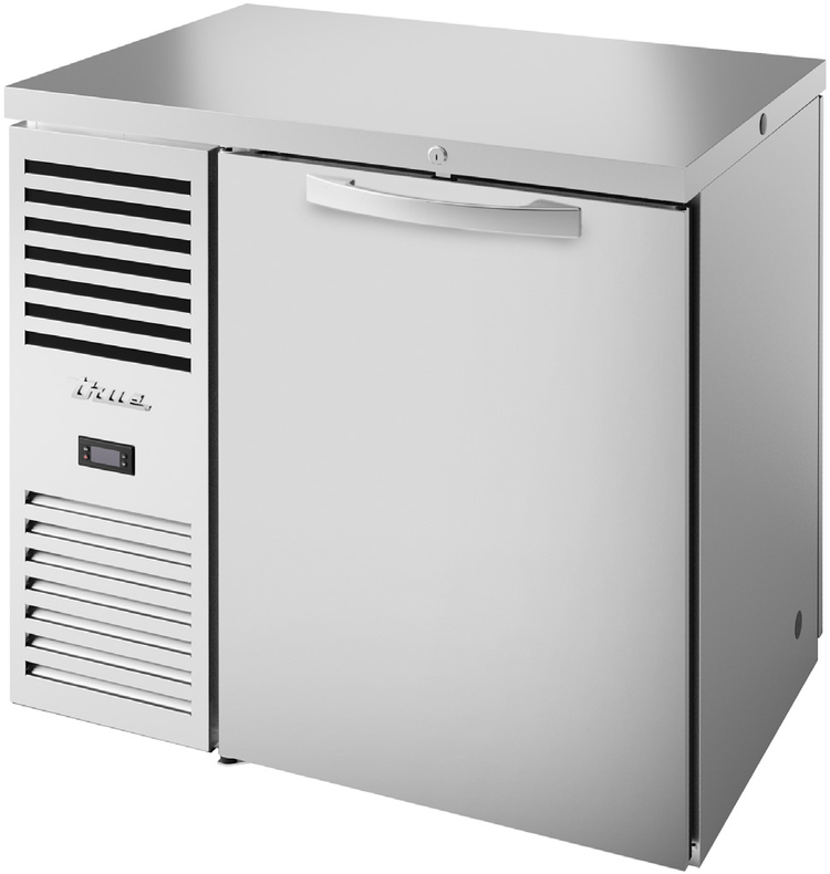 Product image #5 for True Premier Bar 36-Inch Pass-Thru Single-Zone Back Bar Cooler with 2 Solid Locking Doors