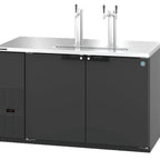 Thumbnail image #5 for Hoshizaki DD59 Two-Section Direct Draw Draft Beer Cooler, 59.5 in Wide, 18.45 cu. ft., Holds 2 Half Kegs