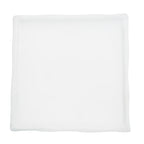 Thumbnail image #1 for CAC China Bamboo BAP-21 Porcelain Square Plate, Narrow Rim, 11-1/4" 1 Dozen