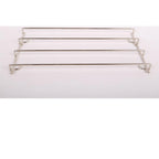 Thumbnail image #1 for AllPoints Foodservice Parts & Supplies 8007966 Oven Rack Support, 19-3/8" x 9-5/8", Holds 4 Racks, Nickel-Plated