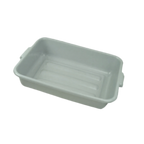 Thumbnail image #1 for Thunder Group PLBT005G 1-Compartment Polyethylene Bus Box, 20-1/2 x 15-1/2 x 5 in, Gray