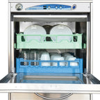 Thumbnail image #9 for Eurodib USA Lamber F99EKDPS High-Temp Stainless Steel Undercounter Dishwasher, 20" x 20" Racks, 30 Racks/Hour