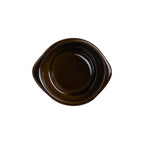 Thumbnail image #2 for Steelite Diversified Ceramics DCI12CLB Handled Onion Soup Bowl, 12 oz, Ceramic, Laredo Brown Case of 2 Dozen