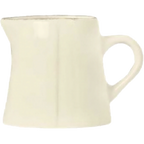 Thumbnail image #1 for Libbey Farmhouse FH-522 3 oz Porcelain Creamer with Handle, Cream White