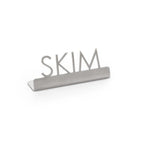 Thumbnail image #1 for American Metalcraft SSSK3 Stainless Steel Laser-Cut Table Sign, 0.875"W x 3"D x 1.25"H Case of 144