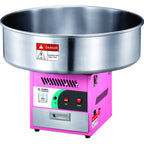 Thumbnail image #1 for Global Solutions by Nemco GS1731 Cotton Candy Machine, 28-Inch Stainless Steel Bowl, 120 Cones/Hour, Two-Switch, Built-In Storage Drawer