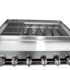 Thumbnail image #3 for Connerton KABOB-42 Gas Kabob Broiler, 42"W, 7 Burners, Angled Radiants