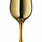 Thumbnail image #1 for Kadra Kitchenware Vikko Decor VD-12295C-G Water Glass, 11 oz., Light Gold Case of 24
