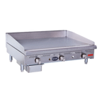 Thumbnail image #1 for Royal Range of California Delux Series RDMG-24 Countertop Gas Griddle, 24" W, 1" Thick Smooth Steel Plate, Manual Controls