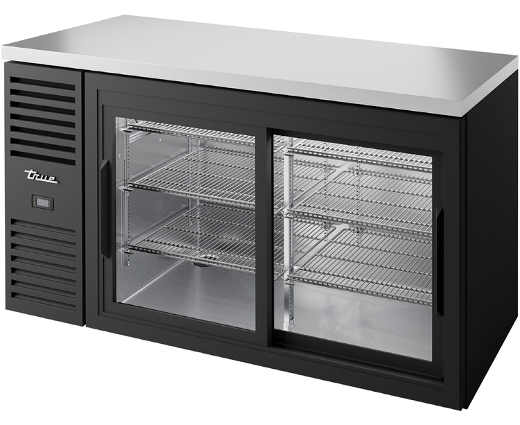 Product image #5 for True Premier Bar 60-Inch Two-Section Sliding Glass Door Refrigerated Back Bar Cooler