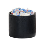 Thumbnail image #1 for Cal-Mil 28004-5-13 Round Resin Buffet Riser, Black, 6" x 6" x 5"H