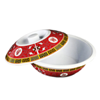 Thumbnail image #1 for Thunder Group Longevity 8010TR Melamine Serving Bowl with Lid, 75 oz, 10-Inch Diameter Case of 12