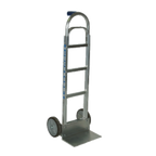 Thumbnail image #1 for Lockwood Manufacturing 4000BR Aluminum Hand Truck, Single-Handle, Mold-On Rubber Wheels, 500 lb Capacity