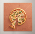 Thumbnail image #2 for American Metalcraft 20-Inch Square Pizza Slice Cutting Board and Guide