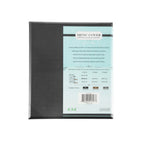 Thumbnail image #1 for CAC China MCC1-11BK 1-Panel Letter-Size Menu Cover, 8-1/2 x 11 in, Faux Leather, Black Case of 50