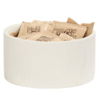 Thumbnail image #1 for Cal-Mil 28004-3-103 Round Resin Buffet Riser, 6" x 6" x 3"H, Ivory