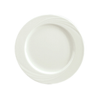 Thumbnail image #1 for Libbey Schonwald, Donna 9180027 Round Porcelain Plate, 10-3/4", Donna Pattern, Continental White