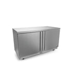 Thumbnail image #1 for Fagor Refrigeration FUR-60-N Two-Section Undercounter Reach-In Refrigerator, Solid Doors, Stainless Steel, Self-Contained, 60-3/8"W