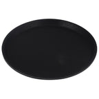 Thumbnail image #1 for Stanton Trading 11GRFG-BK Round Fiberglass Bar Tray, 11", Non-Skid, Black Case of 12