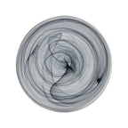Thumbnail image #1 for Kadra Kitchenware Souelle SD-38528-BK 11-Inch Black Glass Dinner Plate, Dishwasher Safe Case of 8