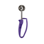 Thumbnail image #1 for Zeroll EZ 2040 #40 Squeeze-Handle Disher, 3/4 oz, Stainless Steel Bowl, Orchid Handle Case of 12