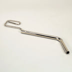 Thumbnail image #1 for AllPoints Foodservice Parts & Supplies 8005720 Nickel-Plated Filter Weldment with 3/4 in Nozzle and 1/2 in NPT Ends