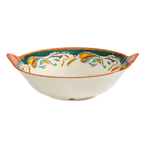 Thumbnail image #1 for G.E.T. Bella Fresco ML-93-BF Melamine Bowl, 2 qt, Handled, 12-1/2" Diameter x 3"H Case of 6