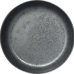 Thumbnail image #1 for International Tableware Alloy™ AL-18-CS ™ Deep Asian Soup Bowl, 25 oz, 8-3/8 in, Stoneware, Carbon Black Reactive Glaze 1 Dozen