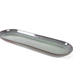 Thumbnail image #1 for Mikasa Hospitality (Lifetime Brands, Inc.) Select Concept 01-741-60 Oval Stoneware Platter, Green, 17.71 x 5.9 in Case of 6