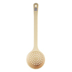 Thumbnail image #1 for TableCraft Products 10661 8 oz Perforated Polycarbonate Portion Serving Spoon, Beige Long Handle Case of 12