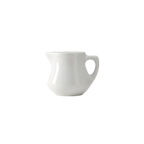 Thumbnail image #1 for Tuxton China DuraTux®© BPR-035 Porcelain Creamer, 3-1/2 oz, with Handle 1 Dozen