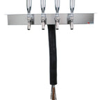 Thumbnail image #5 for Micro Matic USA UCM-4-SSKR Slim Underbar 4-Faucet Glycol-Cooled Draft Beer Dispenser, Brushed Stainless Steel, 2-1/2-Inch Height