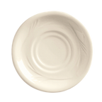 Thumbnail image #1 for Libbey Endurance END-15 Porcelain Double-Well Saucer, 5-1/2" Round