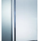 Thumbnail image #1 for SABA S-23F 23 cu. ft. One-Section Reach-In Freezer, Solid Full-Hinged Door, Stainless Steel Interior/Exterior, Bottom-Mounted Refrigeration