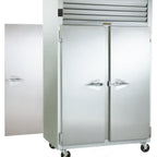 Thumbnail image #1 for Traulsen Spec-Line G20012P Two-Section Pass-Thru Solid-Door Reach-In Refrigerator, Top-Mounted Self-Contained Refrigeration