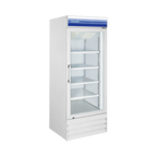 Thumbnail image #1 for Norpole, Inc. NPGR1-S 23 cu. ft. One-Section Reach-In Refrigerator, Glass Swing Door, Bottom-Mounted Refrigeration, White