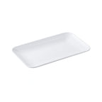 Thumbnail image #1 for TableCraft Products Sierra Collection™ 12282 Rectangular Melamine Serving Platter, White, 13" x 8" Case of 6
