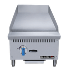 Thumbnail image #1 for Blue Air FSE LLC Blue lava (Blue air) BLGM12-20D Countertop Gas Griddle, Manual Controls, 3/4" Thick Plate, 12"W