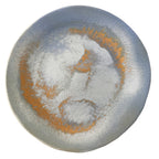 Thumbnail image #1 for Tableware Solutions USA Stoneage by Continental 36STO472-127 Round Coupe China Plate, 8-7/16", Rust Blue Case of 24