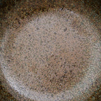Thumbnail image #2 for Korin Inc BWS-921 Round China Bowl, 8 oz, 4-1/4" Diameter, Brown Mosaic Interior, Mottled Glaze Exterior, Blue Rim