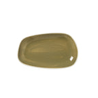 Thumbnail image #1 for Steelite International Steelite Performance, Nyx 12200642 Round Olive Alumina Vitrified Tray, 9.5 x 1 in 1 Dozen