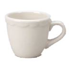 Thumbnail image #1 for Vertex China California CSC-35 Vitrified China Coffee Cup, 3-1/2 oz, with Handle Case of 3 Dozen