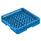 Thumbnail image #1 for Kadra Kitchenware Castro CR-64-OB Tray Rack, 64 Compartments, Open Base, Blue, 19.5"W x 19.5"D x 4"H Case of 6