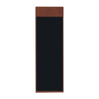 Thumbnail image #1 for Risch MMB-LTH 4.25X14 Bonded Leather Magnetic Menu Board, Hardback, Top Magnetic Hinge, 4-1/4" x 14" Case of 25