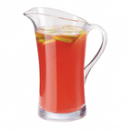 Thumbnail image #2 for Cal-Mil 22054 Water Pitcher, 2 Liter (67.6 oz), Clear Polycarbonate, with Handle Case of 3