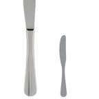 Thumbnail image #1 for Steelite International WNK, Baguette 5300S045 Butter Knife, 6-1/4", Solid Handle, 13/0 Stainless Steel Pack of 1 Dozen