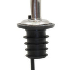 Thumbnail image #1 for TableCraft Products 599P Free-Flow Liquor Pourer, Collarless, 18/8 Stainless Steel Spout with Plastic Vent Tube Case of 60