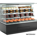 Thumbnail image #6 for Structural Concepts Blend NM7255HSSV Heated Self-Service End Cap Hot Food Display, 72-Inch, Straight Glass, 3 Adjustable Shelves