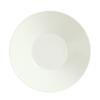 Thumbnail image #1 for Libbey Schonwald, Connect Radial 9400027-62987 Round Porcelain Plate, 10-5/8" Diameter, Fully Vitrified, Continental White